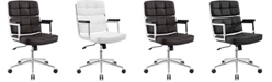 Modway Portray Highback Upholstered Vinyl Office Chair